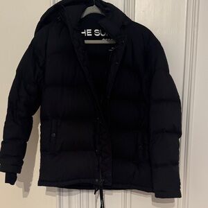 Aritzia The Super Puff Black Puffer Jacket